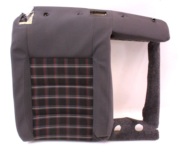 RH Rear Seat Back Rest 05-10 VW Rabbit GTI Jetta MK5 - Interlagos Sport Plaid