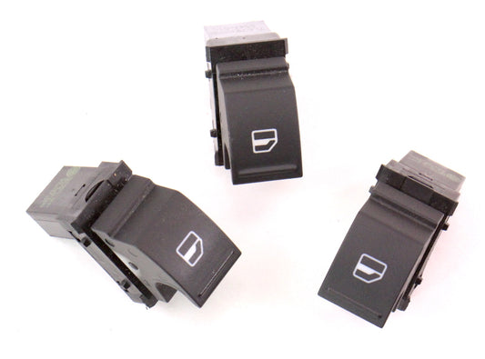 3x Window Switch Buttons VW Rabbit GTI Jetta MK5 MK6 Passat B6 Eos 7L6 959 855 B
