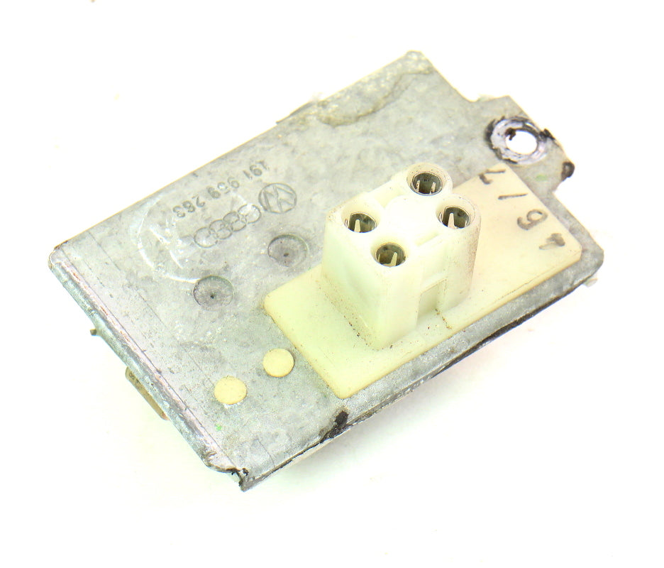 Heater Blower Motor Resistor 85-92 VW Jetta Golf GTI MK2 - Genuine - 191 959 263