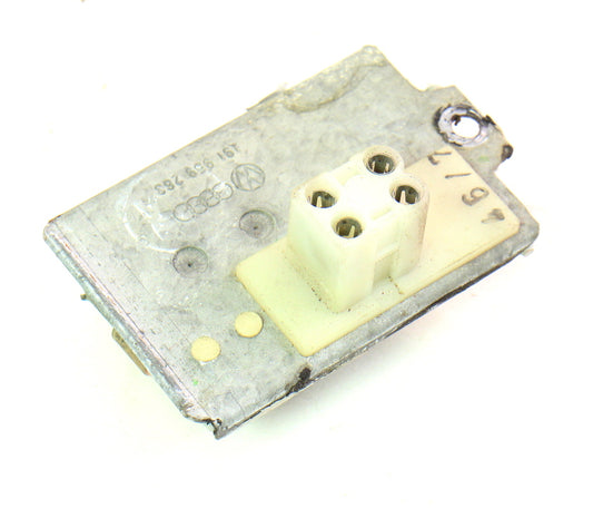 Heater Blower Motor Resistor 85-92 VW Jetta Golf GTI MK2 - Genuine - 191 959 263