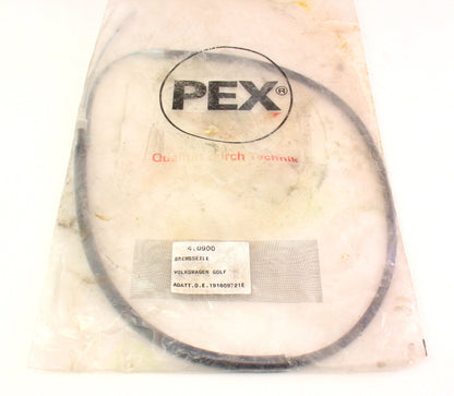 PEX Ebrake Parking Brake Cable 89-92 VW Jetta Golf MK2 Drum - 191 609 721 E