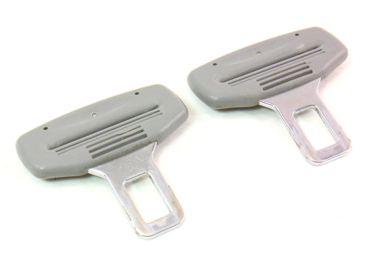 Set of 2 Male Seat Belt Seatbelt Buckle Clip VW Jetta Golf GTI Touareg Audi A4 ~