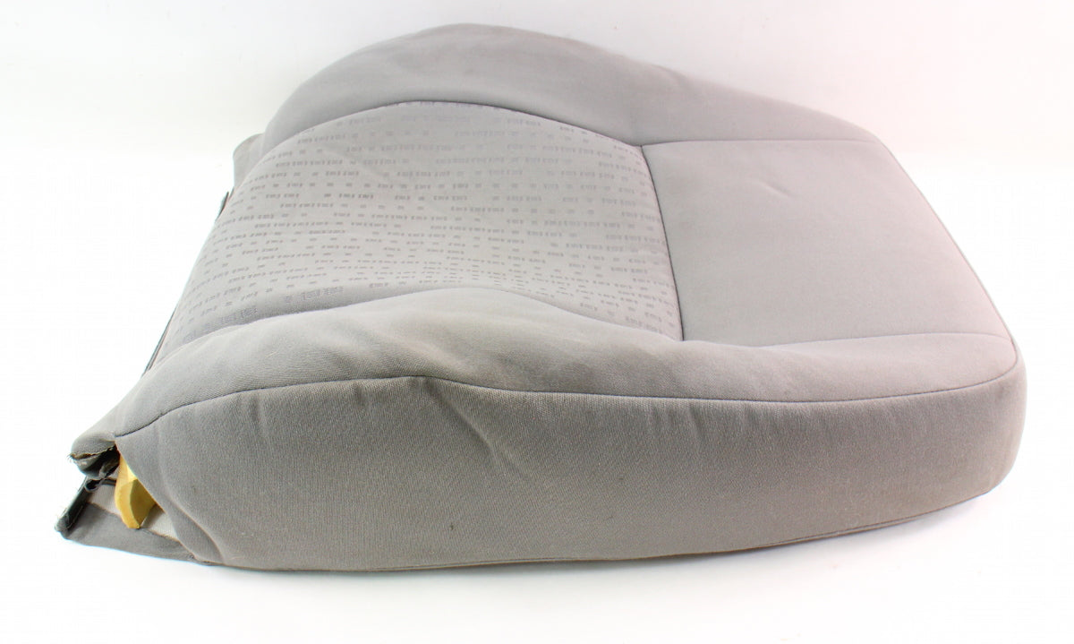 RH Front Seat Back Rest & Cover 02-05 VW Jetta Golf MK4 Grey Cloth - Genuine