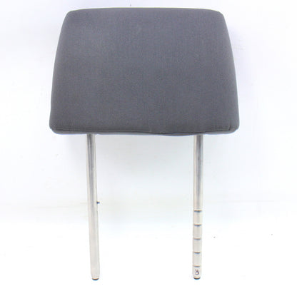 LH Front Seat Headrest 05-10 VW Jetta Rabbit MK5 Anthracite Dark Grey - Genuine