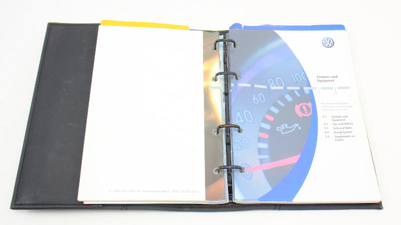 2003 Volkswagen VW Jetta Owners Manual Book Booklet MK4 - Genuine -