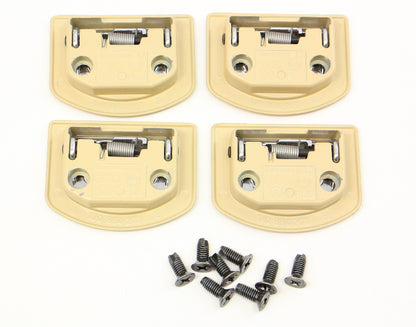 Tie Down Trunk Hook Anchor Set 01-05 VW Passat - Beige - Genuine - 1J0 864 203 B