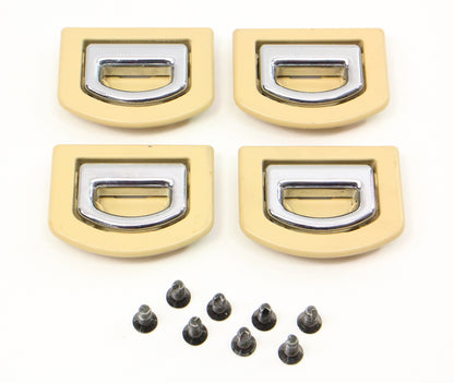 Tie Down Trunk Hook Anchor Set 01-05 VW Passat - Beige - Genuine - 1J0 864 203 B