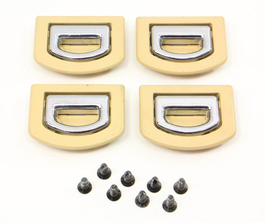 Tie Down Trunk Hook Anchor Set 01-05 VW Passat - Beige - Genuine - 1J0 864 203 B