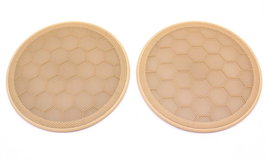 Speaker Grilles Grill Covers 01-05 VW Passat B5.5 Sunshine Beige - 3B0 868 149