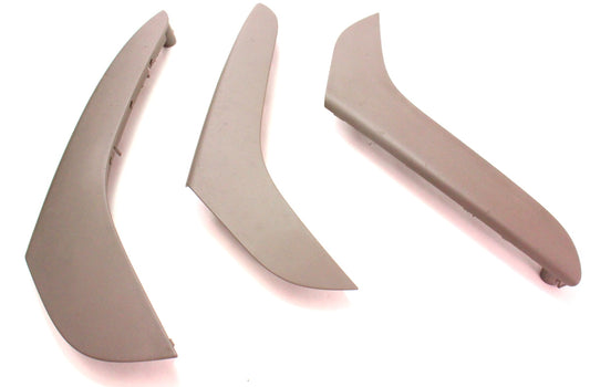 Door Panel Pull Handle Trim Set 06-10 VW Passat B6 - Genuine - 3C4 867 372