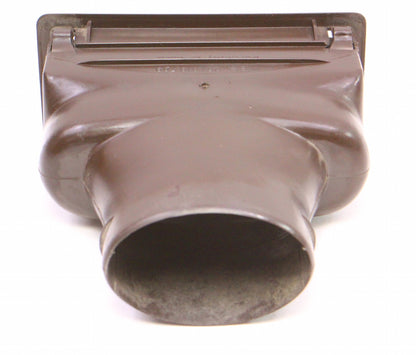 Dash Vent 80-91 VW Vanagon T3 Syncro Westfalia -Brown - Genuine - 251 819 709