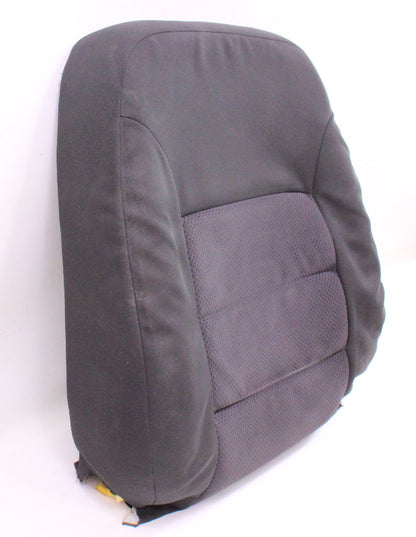 LH Front Seat Back Rest & Cover 04-05 VW Jetta Golf MK4 Dark Grey Cloth Genuine