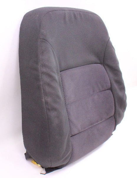 LH Front Seat Back Rest & Cover 04-05 VW Jetta Golf MK4 Dark Grey Cloth Genuine