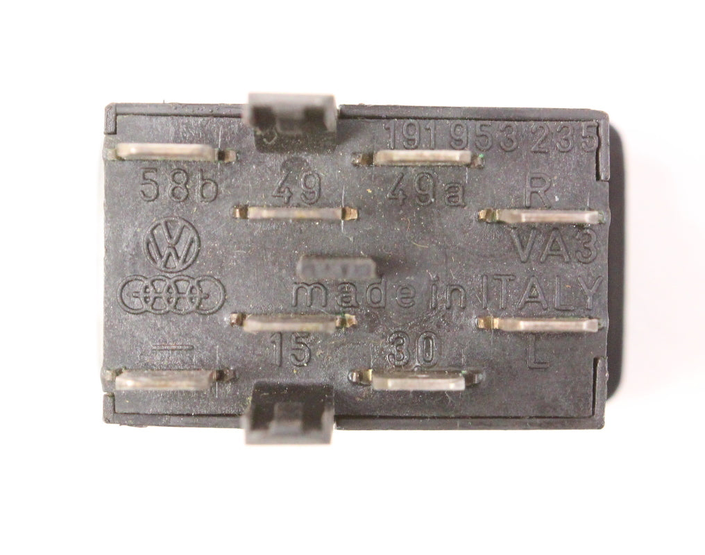 Hazard Flashers Switch 85-92 VW Golf GTI Jetta Mk2 VW95 ~ Genuine ~ 191 953 235