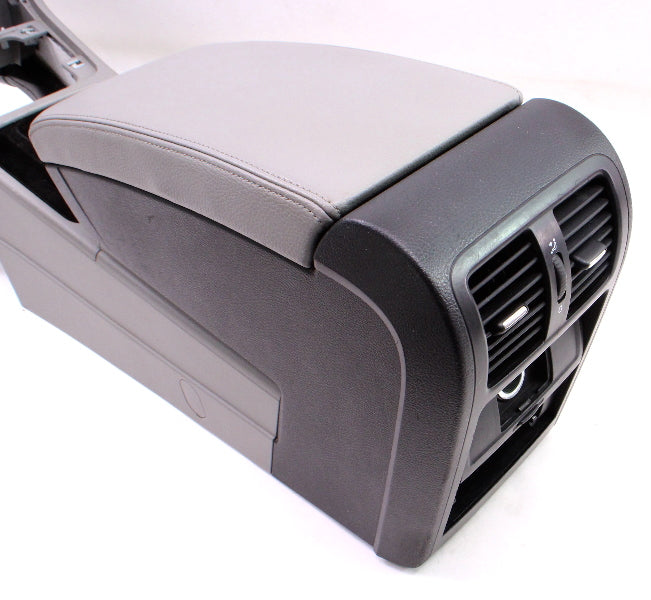 Grey Center Console Armrest Arm Rest 06-10 VW Passat B6 - Genuine