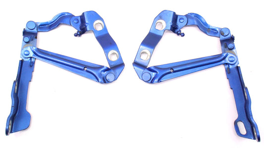 Hood Hinges 98-10 VW New Beetle LA5W Ravenna Blue - 1C0 823 301 F & 302 F