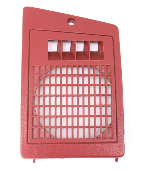 RH Front Red Dash Speaker Grill Cover 81-84 VW Rabbit Pickup MK1 ~ 175 857 086
