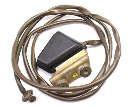 RH Front Door Seatbelt Seat Belt Receiver 1981 VW Rabbit MK1 - 171 880 804 C