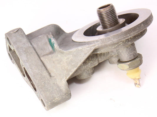 Oil Filter Mount Bracket 87-93 VW Fox 1.8 Genuine - 049 115 417 F