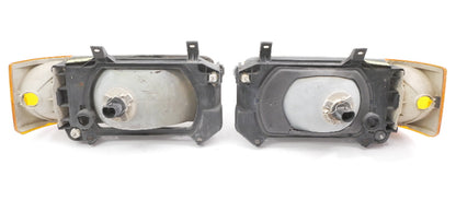 Headlight Head Light Lamp & Turn Signal Set 92-96 VW Eurovan T4 - Genuine OEM