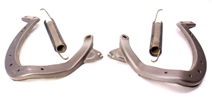 Trunk Hinges & Springs 85-92 VW Jetta MK2 - LA8V Quartz Grey - Genuine