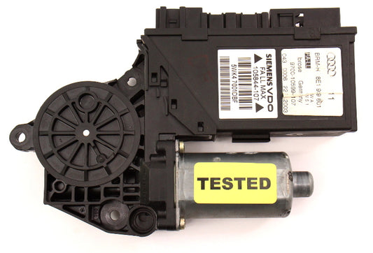 LH Front Window Motor 02-08 Audi A4 S4 RS4 B6 B7 - Genuine - 8E1 959 801