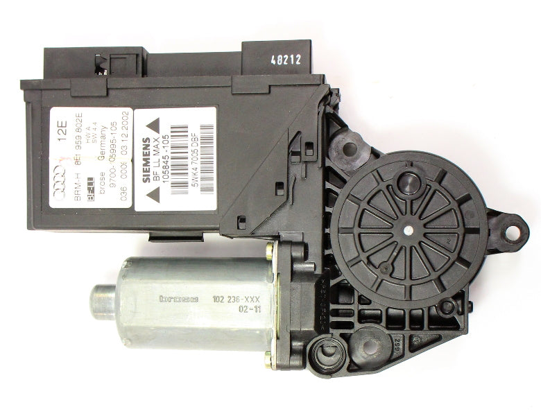 RH Front Window Motor 02-08 Audi A4 S4 RS4 B6 B7 - Genuine - 8E1 959 802 E