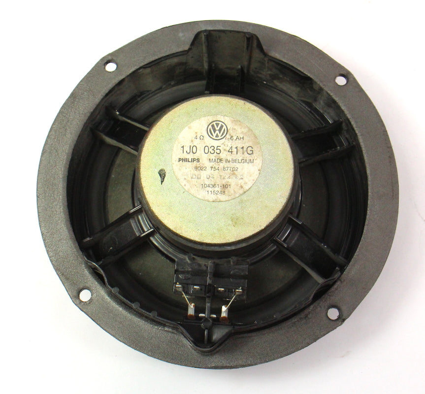 Door Speaker 4ohm VW 99-05 Golf GTI Jetta MK4 Beetle Philips - 1J0 035 411 G