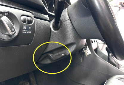 Tilt Steering Column Handle 11-18 VW Jetta MK6 Sedan /  Wagon Passat B7 Genuine