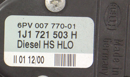 Accelerator Pedal 00-05 VW Jetta MK4 1.9 Diesel TDI ALH - 1J1 721 503 H Genuine