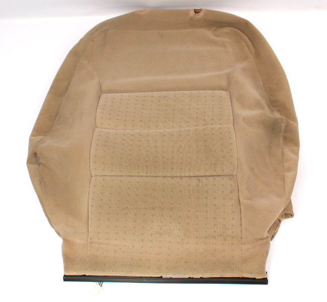 RH Heated Seat Back Rest Cover VW Jetta Golf MK4 Passat Beige Cloth 1J0 963 557