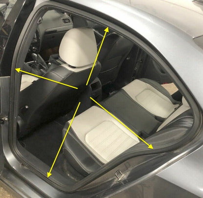 LH Rear Door Opening Weather Stripping Seal 11-18 VW Jetta MK6 - 5C6 867 913 F