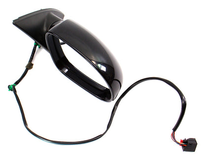RH Side View Mirror 06-10 VW Passat B6 Door LC9X Deep Black Pearl - Genuine -