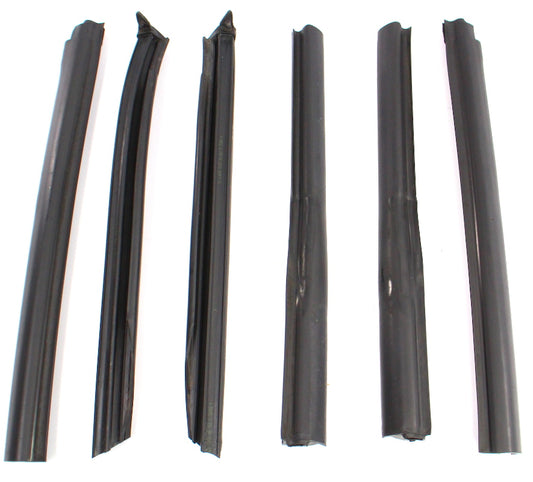 Convertible Top Rubber Stripping Seals 95-02 VW Cabrio MK3 MK3.5 - Genuine -