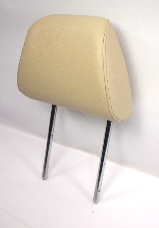 Front Seat Head Rest 15-18 VW Jetta MK6 Sedan - Beige Perforated Leatherette