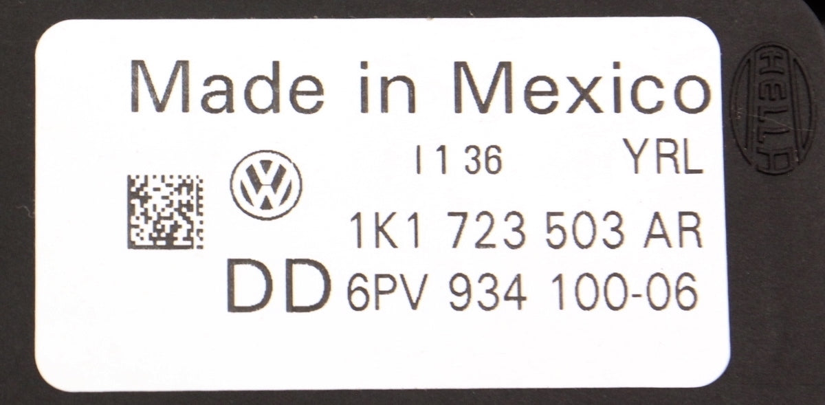 Gas Accelerator Pedal 11-18 VW Jetta MK6 Sedan - Genuine - 1K1 723 503 AR