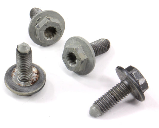 Door Hinge Bolts 11-18 VW Jetta MK6 Sedan LD7X Platinum Grey - Genuine
