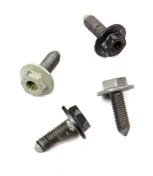 Door Hinge Bolts 11-18 VW Jetta MK6 Sedan LD7X Platinum Grey - Genuine