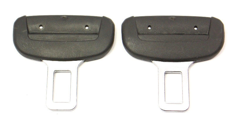 Set of 2 Male Seat Belt Seatbelt Buckle Clip 11-18 VW Jetta MK6 - 7N0 857 737 DE