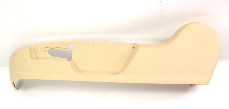 LH Seat Side Trim 11-18 VW Jetta MK6 Sedan Beige - Genuine - 5C6 881 313 E