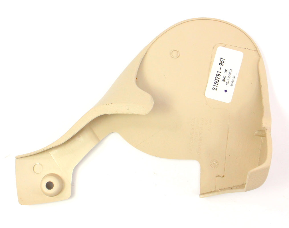 LH Seat Side Hinge Trim 11-18 VW Jetta MK6 Sedan Beige - Genuine - 5C6 881 480 D