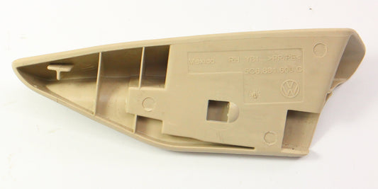 RH Seat Back Rest Handle 11-18 VW Jetta MK6 Sedan Beige Genuine - 5C6 881 606 C