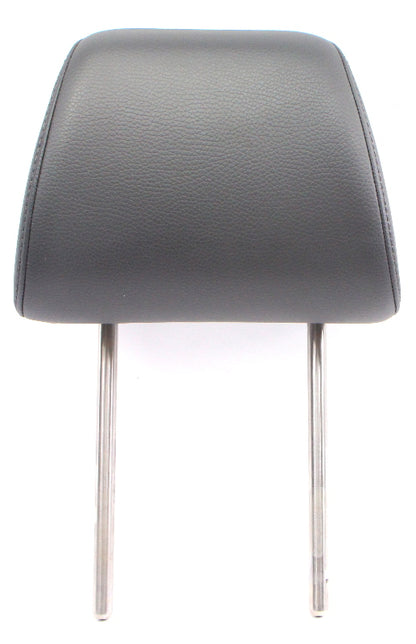 Front Seat Headrest 05-10 VW Jetta Rabbit MK5 - Anthracite Leatherette - Genuine