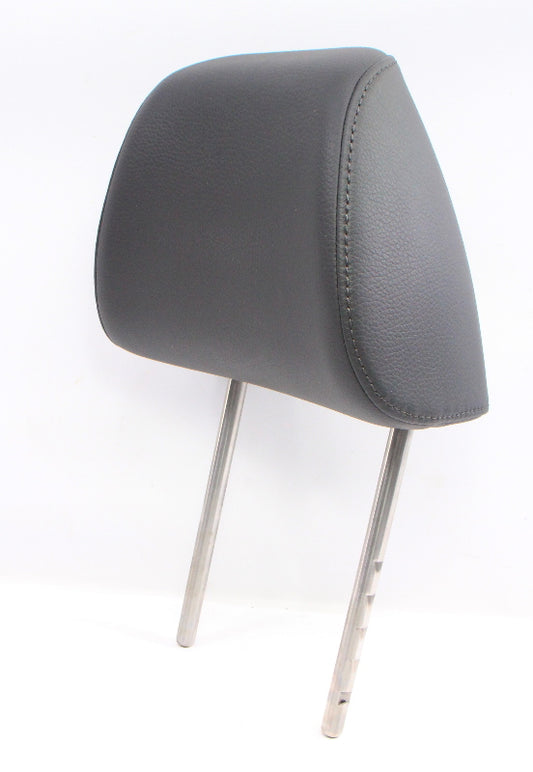 Front Seat Headrest 05-10 VW Jetta Rabbit MK5 - Anthracite Leatherette - Genuine