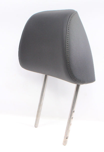 Front Seat Headrest 05-10 VW Jetta Rabbit MK5 - Anthracite Leatherette - Genuine