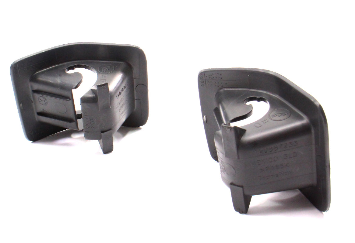 Rear Child Seat Safety Hook Covers 05-10 VW Rabbit GTI Jetta MK5 ~ 1K0 887 233