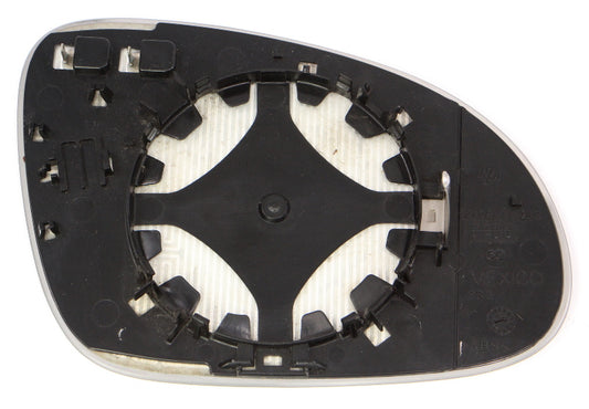 LH Exterior Side Mirror Glass 05-10 VW Jetta Rabbit GTI MK5 Eos Passat - Genuine