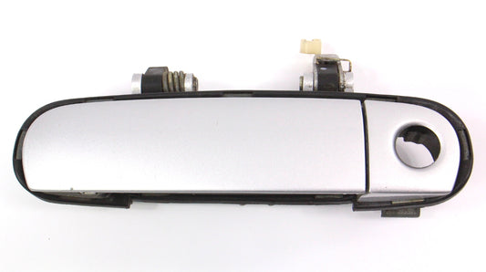 LH Front Exterior Door Handle 98-04 Audi A6 S6 Allroad - LY7W Silver - 4B1 837 885 A