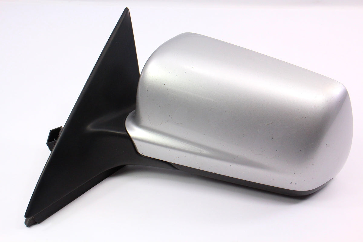 LH Exterior Side View Door Mirror 01-05 Audi Allroad - LY7W Silver - Genuine