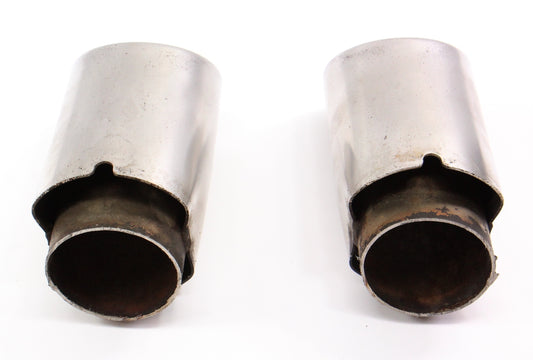 3" Exhaust Tips Set 01-05 Audi Allroad  Muffler Tip - Genuine